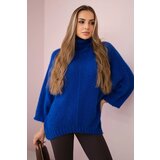 Kesi Włoski V-neck sweater ginger Ingwer cornflower blue | Shoptok.si