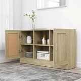 Komoda boja hrasta sonome 120 x 30,5 x 70 konstruiranog drvo | shoptok.hr