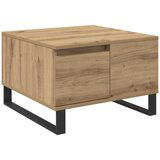 vidaXL Klubska miza artisan hrast 55 x 55 x 36.5 cm Konstruiran les, (5000083368) | Shoptok.si