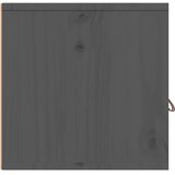  Zidni ormarići 2 kom sivi 60 x 30 x 30 cm od masivne borovine | shoptok.hr