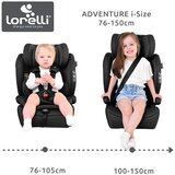 Lorelli ADVENTURE autosjedalica, 76-150cm, Black | shoptok.hr