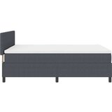  LED Box Spring Krevet Tamno siva i bijela 140 x 200 cm | shoptok.hr
