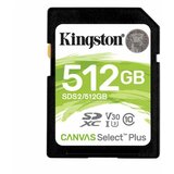 Kingston sd memorijska kartica 512GB select plus klasa 10 cene