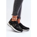 Boto Women's Sneakers Made of Faux Leather Black Vinelli | Shoptok.si