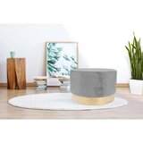 Kayoom TABURE, les, tekstil, leseni material siva | Shoptok.si