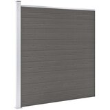  Vrtna ograda WPC 175 x 186 cm siva | shoptok.hr