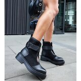 D/CEO Black wedge heeled boots Etylioo Cijene