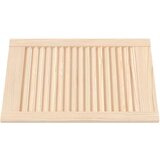  Vrata za omarico z letvicami 4 kosi 61,5x39,4 cm trdna borovina, (21413317) | Shoptok.si