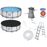 Bestway okrogel vrtni bazen (457 x 122 cm) set 11v1 | Shoptok.si