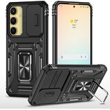 SUNSKY Hybrid Armor ovitek za Samsung A35 / A55, Črn | Shoptok.si
