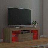TV ormarić s LED svjetlima boja hrasta sonome 120 x 35 x 40 cm | shoptok.hr