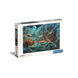 Clementoni Sestavljanka Piratska bitka s 6000 kosi. puzzle. | Shoptok.si
