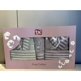 Tac Porodični set bademantila Alba, Tamnosivo-zelni Cene