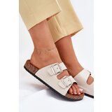 Boto Women's sandals on cork platform with buckles beige Livara | shoptok.hr