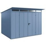 EcoStar Spremište Elegant-P Tip 3 (Vanjska širina uklj. krovni prevjes: 312,7 cm, Vanjska dubina uklj. krovni prevjes: 283,4 cm, Plava, Dvostruka vrata) | shoptok.hr