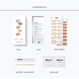 OHORA Gel Nail Sticker N Almond Blossom Naljepnice za nokte nijansa ND-066 30 kom | shoptok.hr
