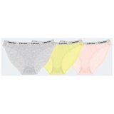 Calvin Klein Jeans Hlačke 000QD3588E BIKINI 3PK Večbarvna | Shoptok.si