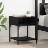  Noćni ormarić 2 pcs Crni hrast 40 x 40 x 50 cm | shoptok.hr