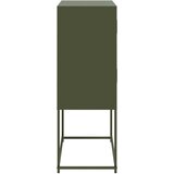  Komoda maslinastozeleni 68,5x38,5x107 cm čelična | Eponuda.com