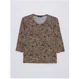LC Waikiki Women's Crew Neck Patterned T-Shirt | ePonuda.com