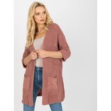 RUE PARIS Cardigan-LO-SW-LK-3002.98P-Dark Pink | shoptok.hr