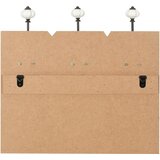  Zidna vješalica za kapute sa 6 kuka LIVE LIFE 120 x 40 cm | shoptok.hr