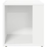  Bočni stolić bijeli 33 x 33 x 34,5 cm od konstruiranog drva | shoptok.hr