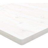 vidaXL Mizna plošča bela 100x50x2,5 cm trdna borovina | Shoptok.si