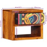  Nočne omarice 2 kosi 40x35x35 cm Trden les akacije, (22007959) | Shoptok.si