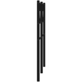  Metalno zamjensko uzglavlje crno 140 cm | shoptok.hr