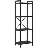  Polica Crni hrast 40 x 30 x 119 cm Konstruirano drvo | shoptok.hr