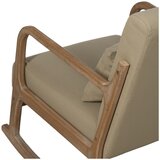 Ixia Bež gugalni fotelj Weave – | Shoptok.si