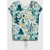 Marisse White Floral Pattern Shirt | Shoptok.si