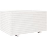  Vrtna sadilica bijela 90x60x49,5 cm od masivne borovine | Eponuda.com