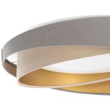  LED plafonsko svetlo GALAXY MODERN LED/24W/230V prečnika 55 cm sivo/bež/zlatno | Eponuda.com