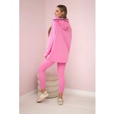 Kesi Set cotton sweatshirt + leggings pink | shoptok.hr