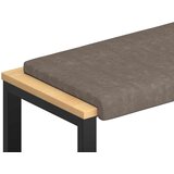  Jastučić za klupu Umjetna koža Siva Dubina 35 cm | shoptok.hr
