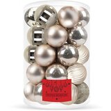  CA0874 BOŽIĆNE KUGLICE ZA DRVCE 8 CM 30 KOM. | shoptok.hr