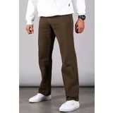 Madmext Khaki Straight Fit Men's Jeans 6312