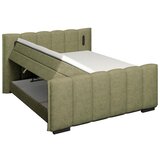 Premium Living Postelja Boxspring Elysia, Zelena, 200x200 | Shoptok.si