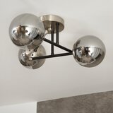 Brilagi plafonski luster maliva 3xE14/15W/230V matni hrom/zadimljeno staklo | Eponuda.com