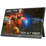Arzopa Prenosni monitor 40,9 cm (16,1") Z1FC 1920x1080 144Hz IPS 13ms HDMI Mini-HDMI USB-C USB Zvočniki NTSC72% HDR10, (21814853) | Shoptok.si