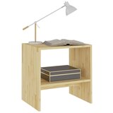 vidaXL noćni ormarić 40 x 30,5 x 40 cm od masivne borovine | shoptok.hr