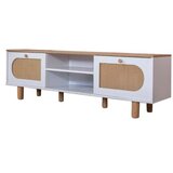 Hanah home tv polica bohem white oak | ePonuda.com