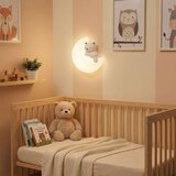 Toolight LED zidna svjetiljka G181-W medo na mjesecu | shoptok.hr