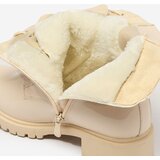 Resti Beige eco leather women's bagger boots Gaddaxa | ePonuda.com