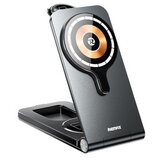 Remax RP-W3 -3 in 1 Foldable Aluminum Alloy Holder wireless charger Cene