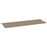 vidaXL Blazina za vrtno klop taupe 150x50x4 cm oxford tkanina, (20623476) | Shoptok.si