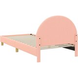  Otroški posteljni okvir z vznožjem z vzglavjem Roza 90 x 190 cm, (5000104611) | Shoptok.si