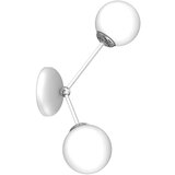  Zidna lampa JOY 2xE14/40W/230V bela/sjajni hrom | Eponuda.com